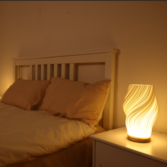 Lampshade Style 3D Printed Study Lamp
