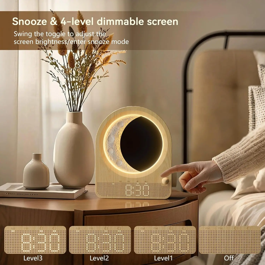 Sunrise Wake Up Light, Night Lamp Clock